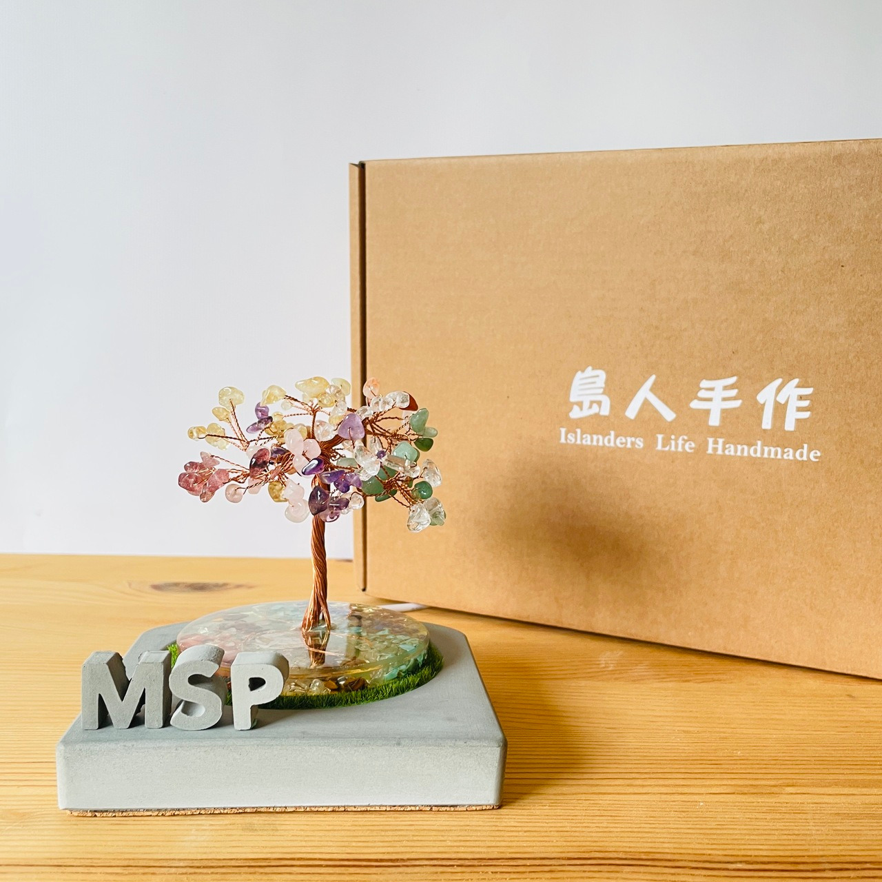 泥製投射燈展示圖2