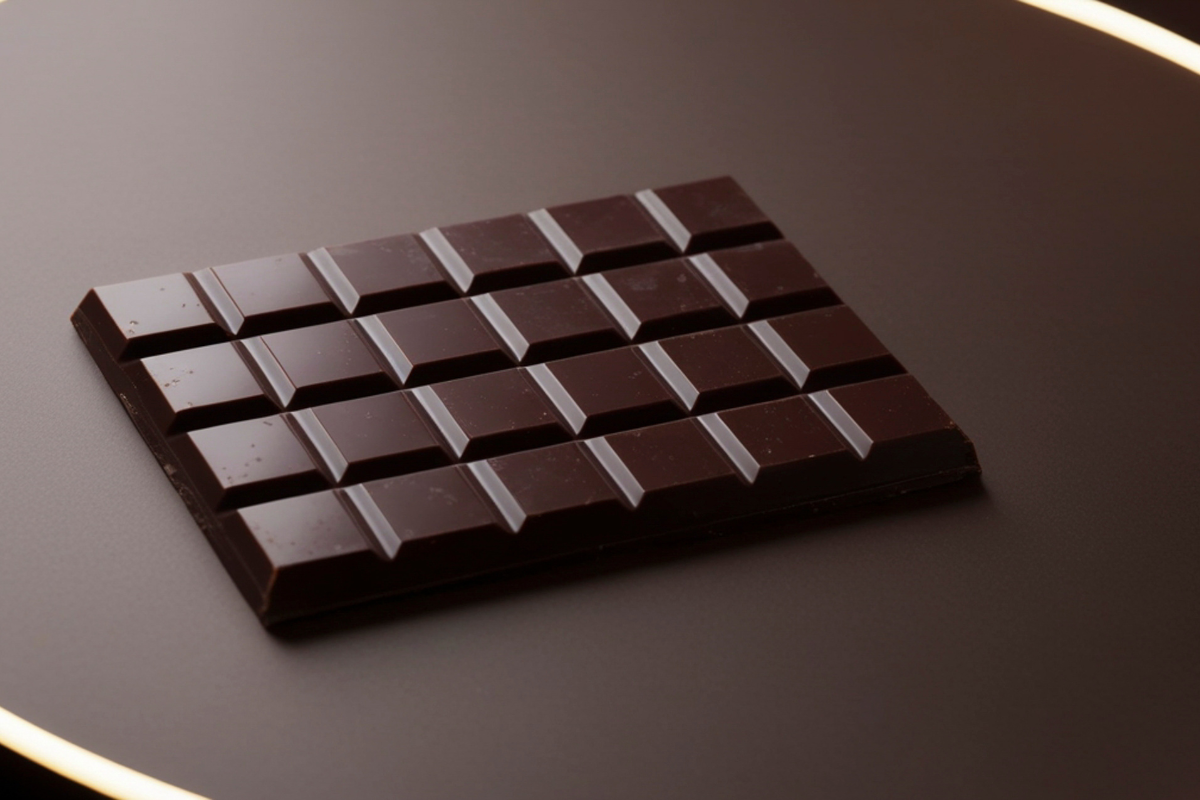 黑巧克力示意圖