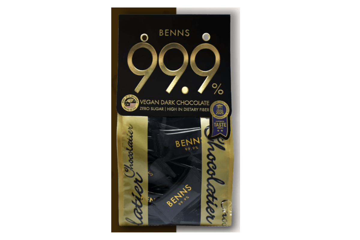 Benns 99.9% 無糖黑巧克力