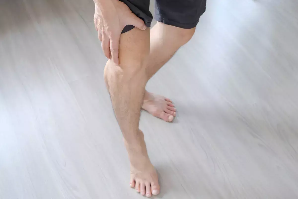 不寧腿症候群示意圖