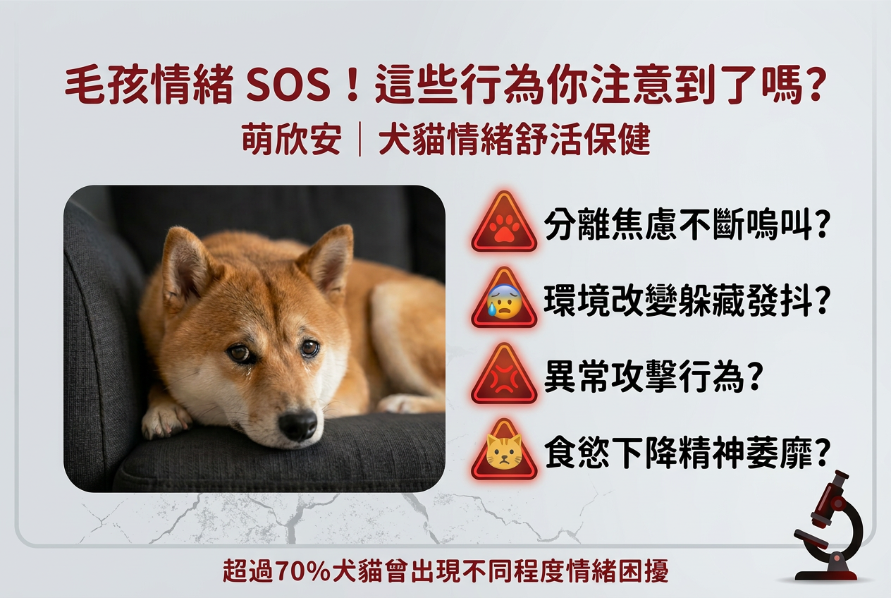 萌欣安 犬貓情緒舒活保健 產品介紹