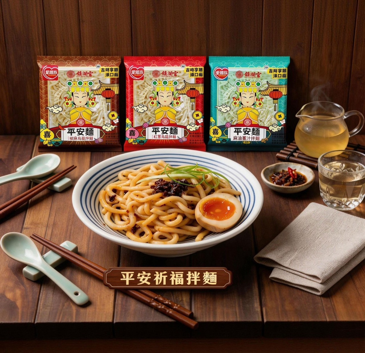 陸仕職人製麵技術-常溫保存6個月平安麵