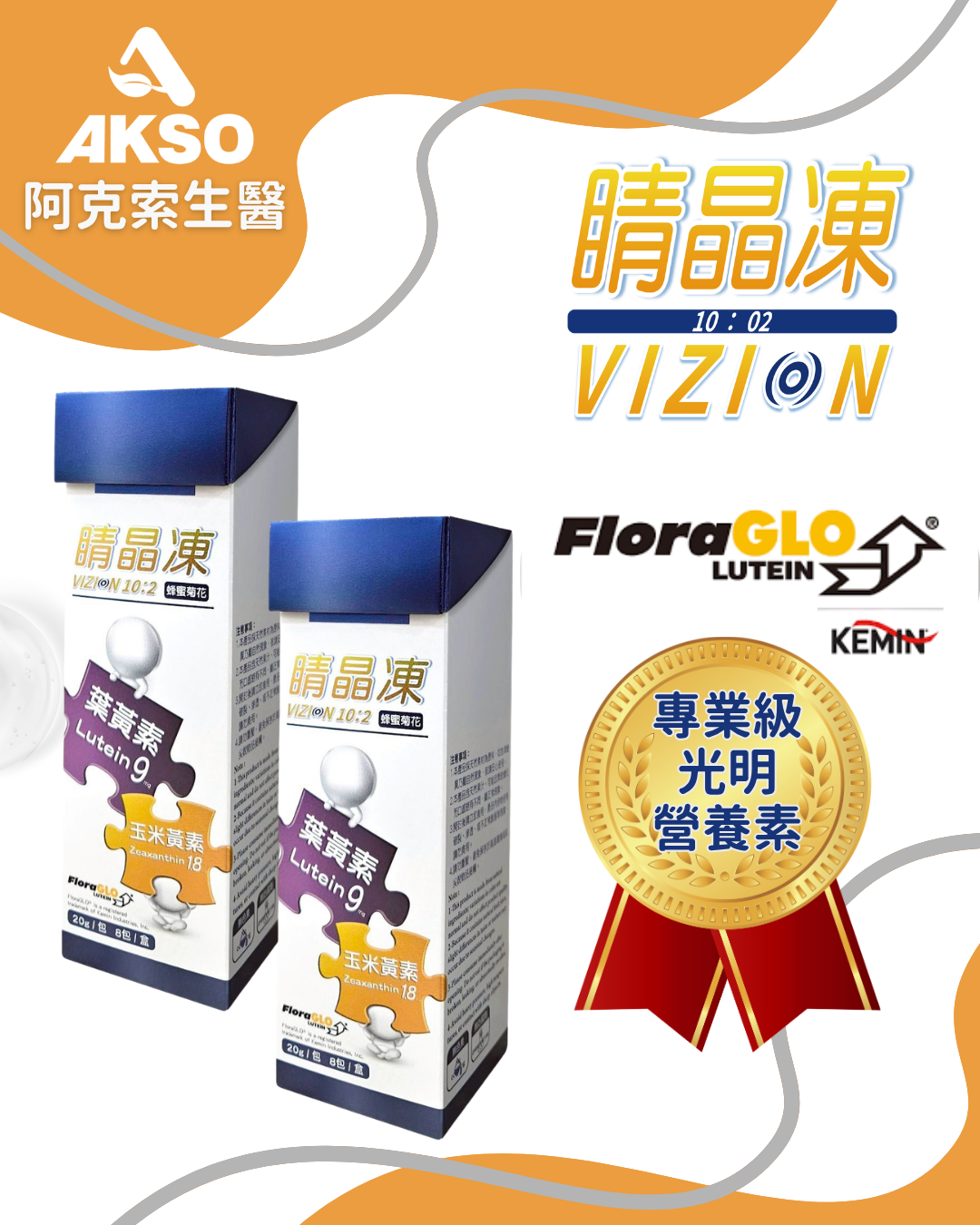葉黃素,玉米黃素,乾眼症,飛蚊症,黃斑部病變