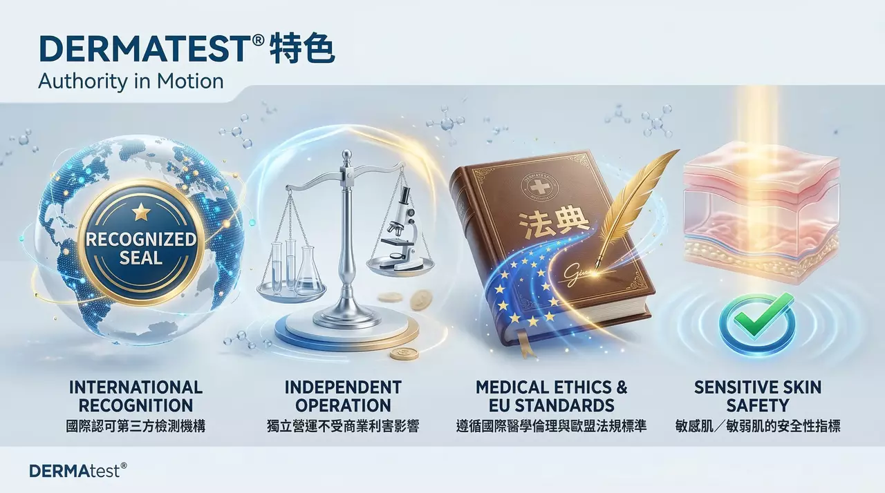Dermatest®特色 (向心力設計)
