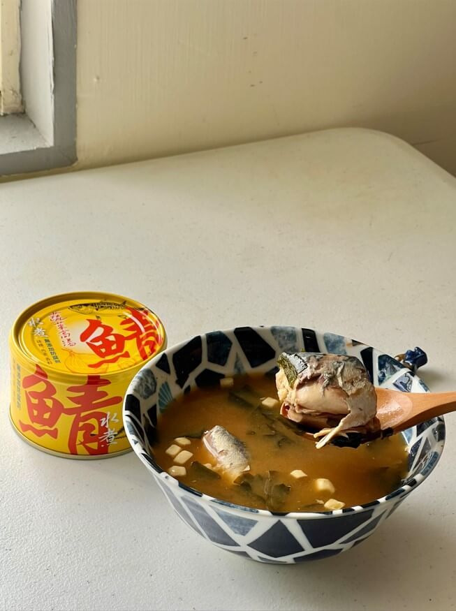 鮮甜鯖魚味噌湯