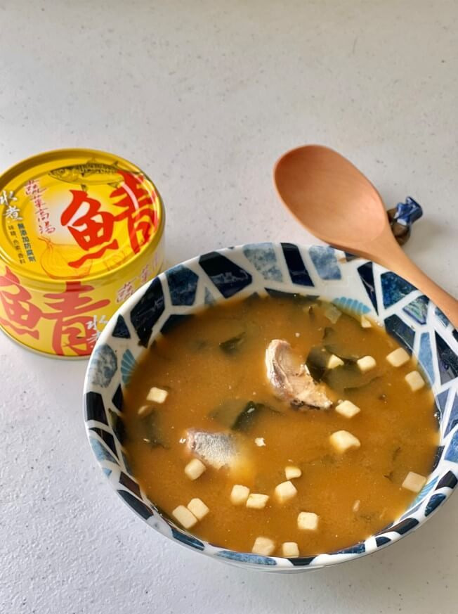 鮮甜鯖魚味噌湯