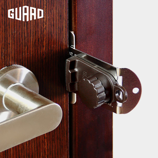 日本GUARD ∣旅行安全防護防盜鎖 適用內開型房門#34032