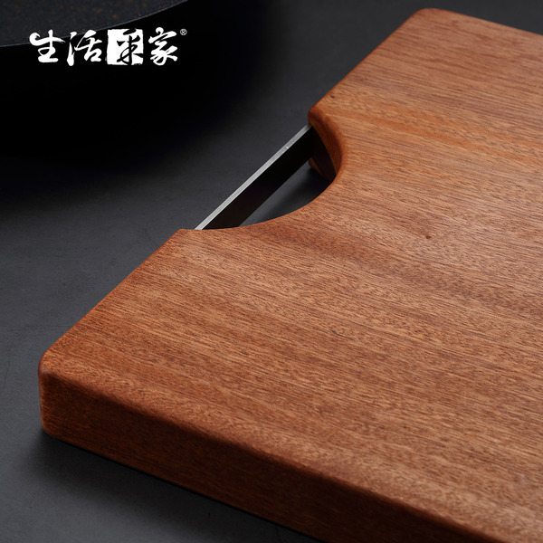 加厚烏檀木小款長方形砧板 廚房料理 食材切剁 高密度硬度佳#58001
