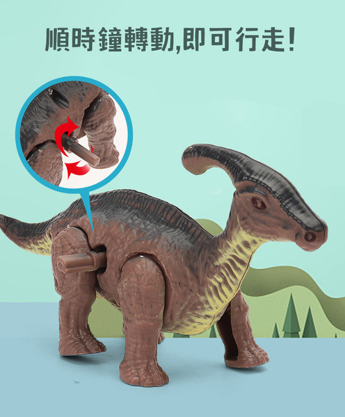 【敏潤奶奶雜貨舖】發條恐龍組