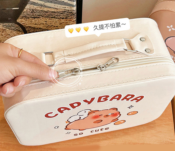 【可愛水豚君】卡皮巴拉輕便旅行箱