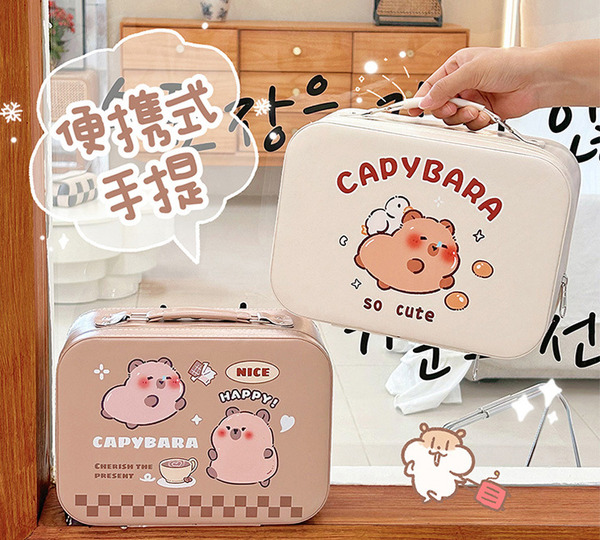 【可愛水豚君】卡皮巴拉輕便旅行箱