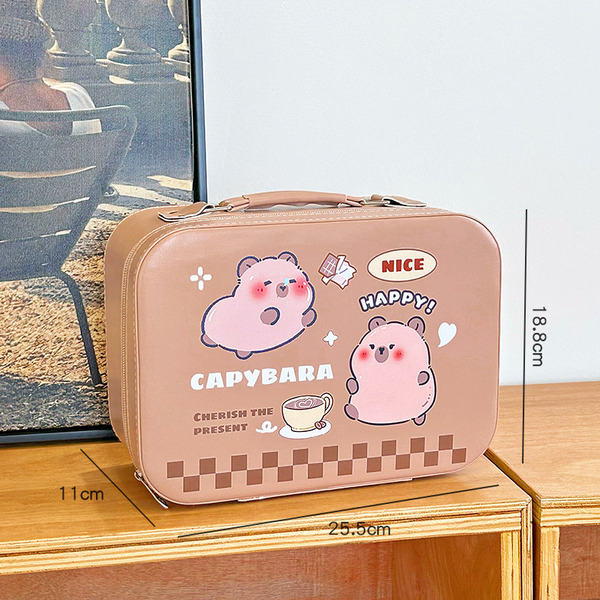 【可愛水豚君】卡皮巴拉輕便旅行箱