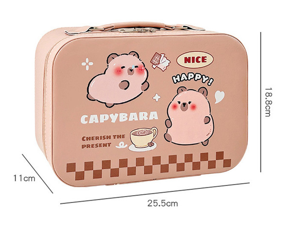 【可愛水豚君】卡皮巴拉輕便旅行箱