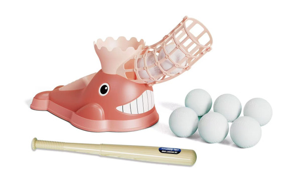 鯨魚造型棒球練習器