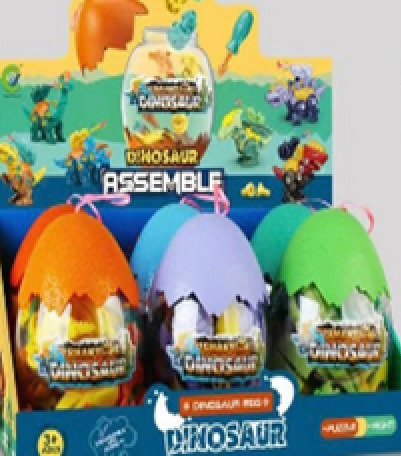 蛋殼拼裝恐龍