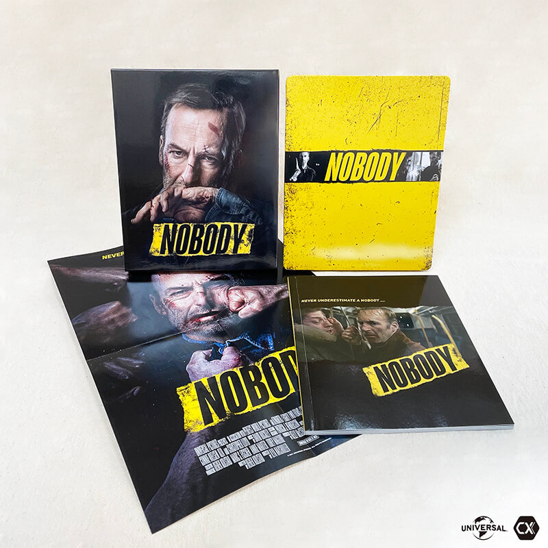 Nobody Limited 4K UHD+Blu-ray Steelbook Edition Sofa Cinema 