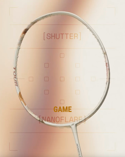 【YONEX】{奶茶限定色} NANOFLARE 700 GAME (NF-700 GAME) 速度型羽拍