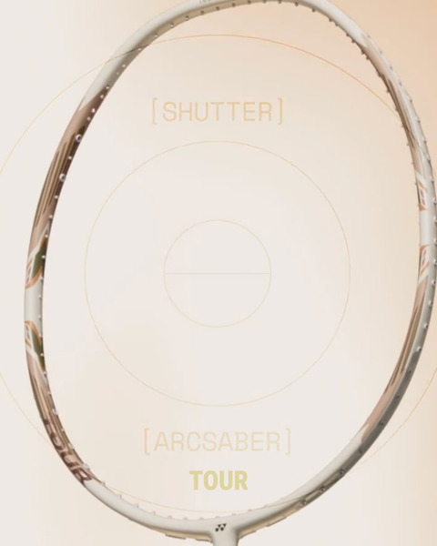 【YONEX】{奶茶限定色} ARCSABER 7 TOUR (ARC-7 TOUR) 操控型羽拍