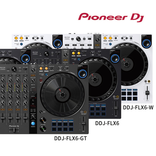 Pioneer DJ】DDJ-FLX6 雙軟體四軌控制器-石墨黑Pioneer DJ Taiwan
