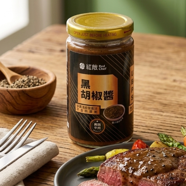 【紅敞】黑胡椒醬
