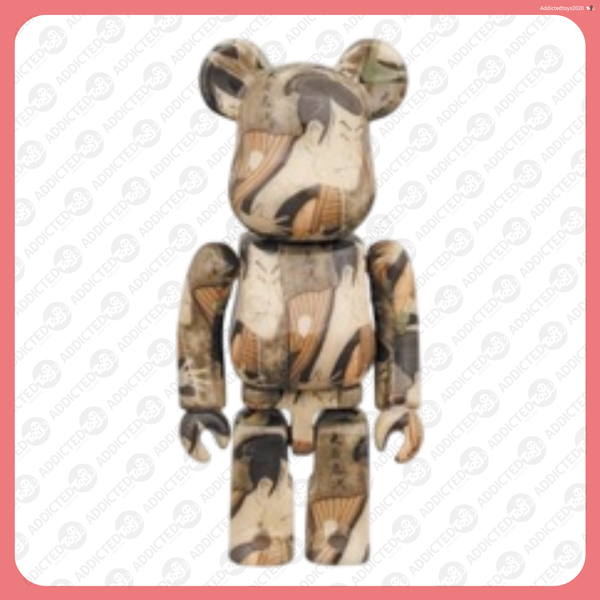 BEARBRICK  東洲齋寫樂 三代目 大谷鬼次 400+100%