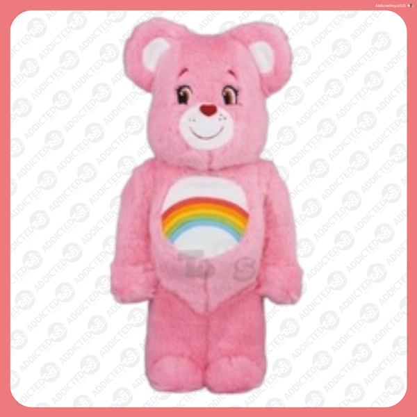 BEARBRICK CHEER BEAR CARE BEARS 彩虹熊 愛心熊 400％