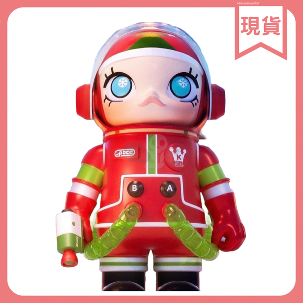 POPMART 泡泡瑪特 MEGA SPACE MOLLY 聖誕限定 400%