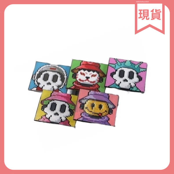 LTNC STUDIO 原創像素畫 馬賽克 金屬徽章