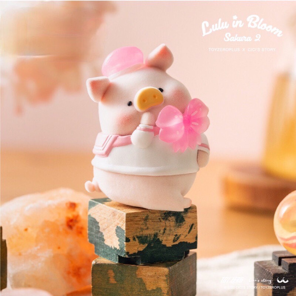 Toyzeroplus Cici S Story Lulu豬花見花開系列盲盒 Addictedtoys