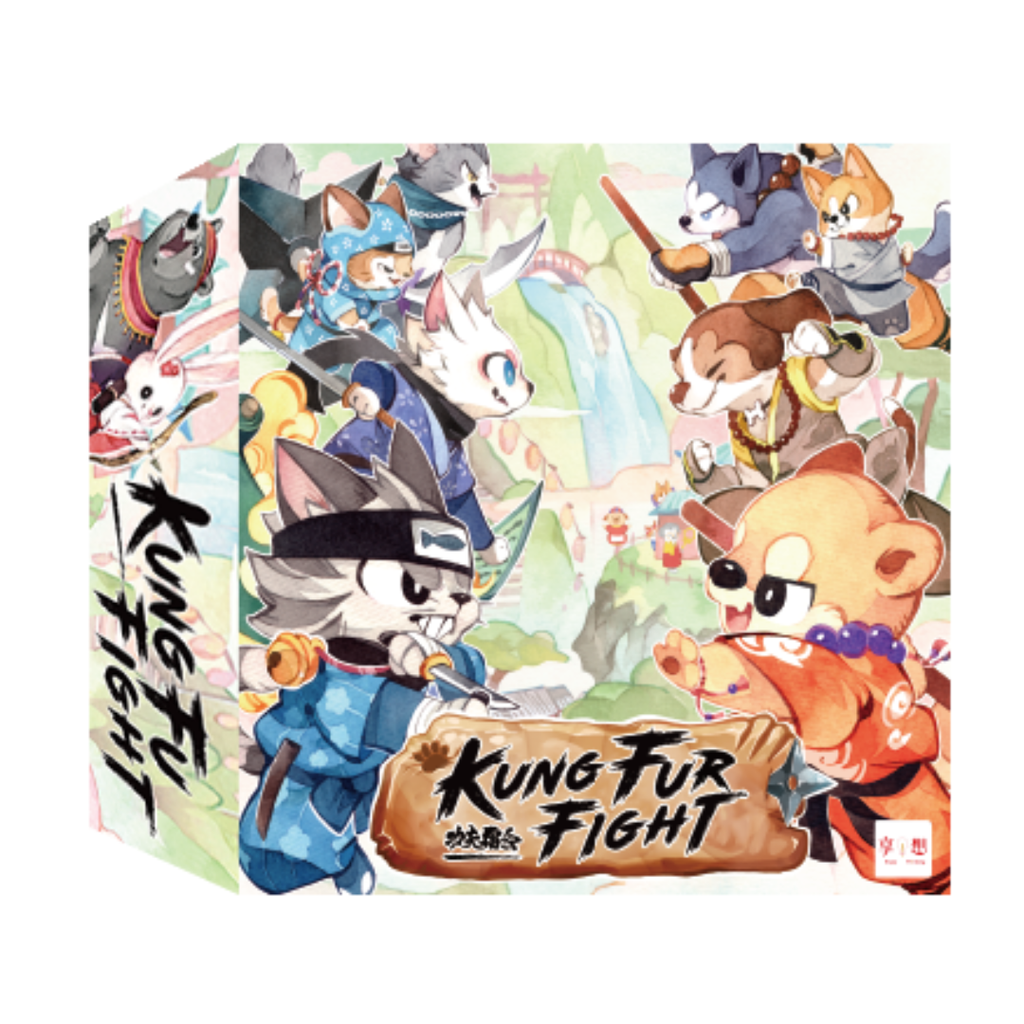 Kung Fur Fight, a 2-player game where Ninja Cats and Monk dogs