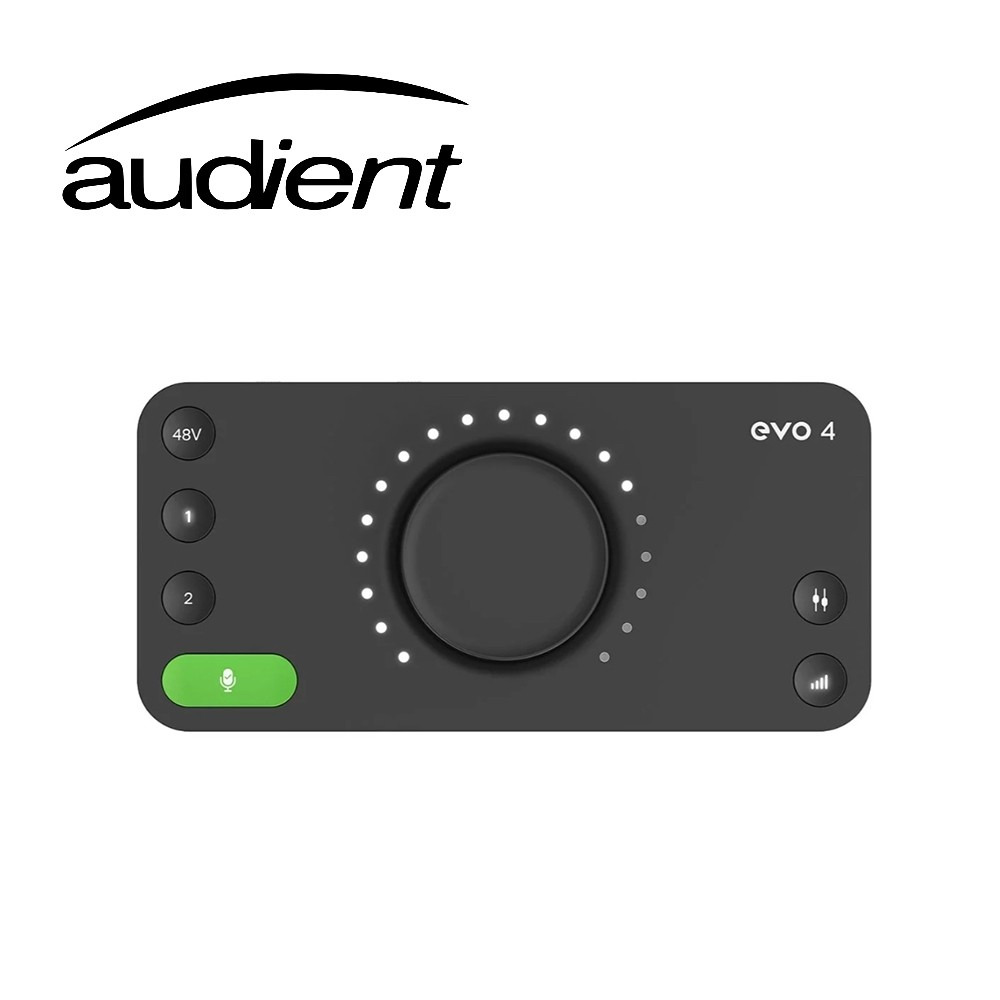 【苫小牧バナナ】Audient 2in/2out USB オーディオ・インターフェース evo 4 高性能マイクプリ搭載/ループバック機能 動作OK 苫小牧バナナ】Audient 2in/2out USB オーディオ・インターフェース