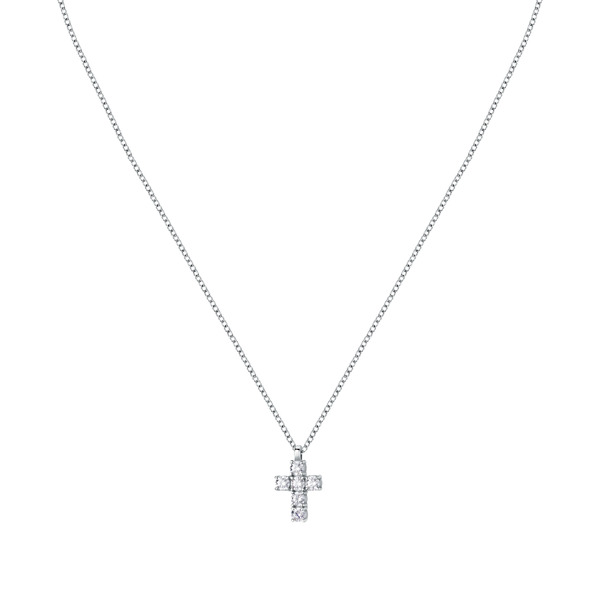 【MORELLATO】Tesori 925純銀十字架項鍊 SAIW118