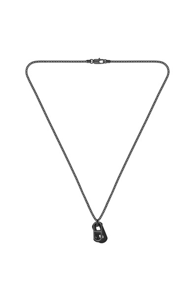 【BOSS】Kode 不鏽鋼簡構項鍊-灰色 1580782