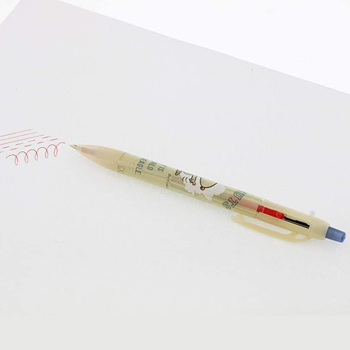 SNOOPY日製雙色筆&自動鉛筆(色塊選擇-米白)