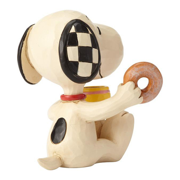 SNOOPY下午茶迷你塑像-Mini Snoopy Donut & Coffee