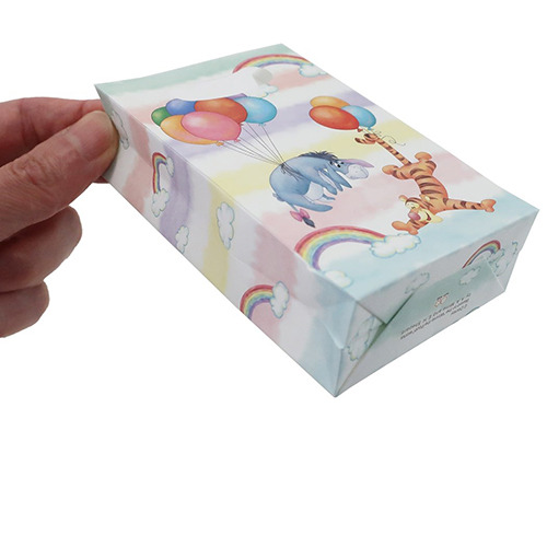 小熊維尼日製迷你包裝紙袋-一組4個入(FS-彩虹氣球)