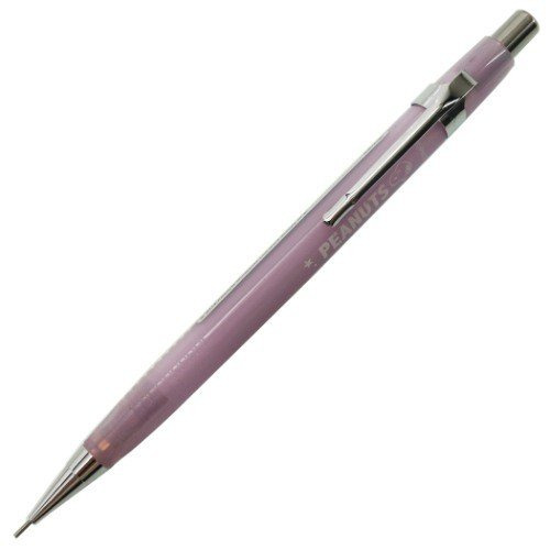 SNOOPY三角軸0.5mm自動鉛筆(粉紫)