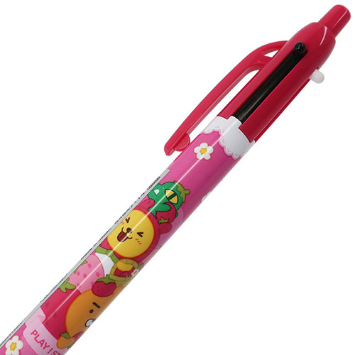 KAKAO FRIENDS日製雙色筆&自動鉛筆(小朋友-草莓)