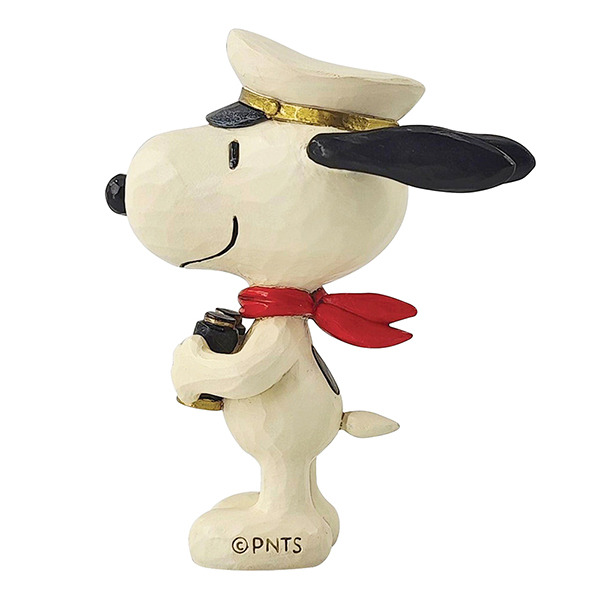 SNOOPY拉風水手迷你塑像-Snoopy Sailor Mini Figurine