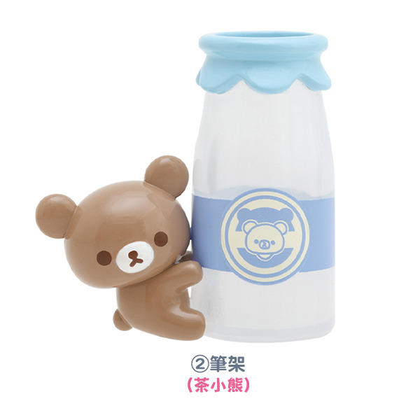 拉拉熊造型擺飾玩偶組-一起泡湯吧(6種款式，隨機出貨*1)