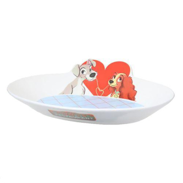 小姐與流氓義大利麵盤(愛心)