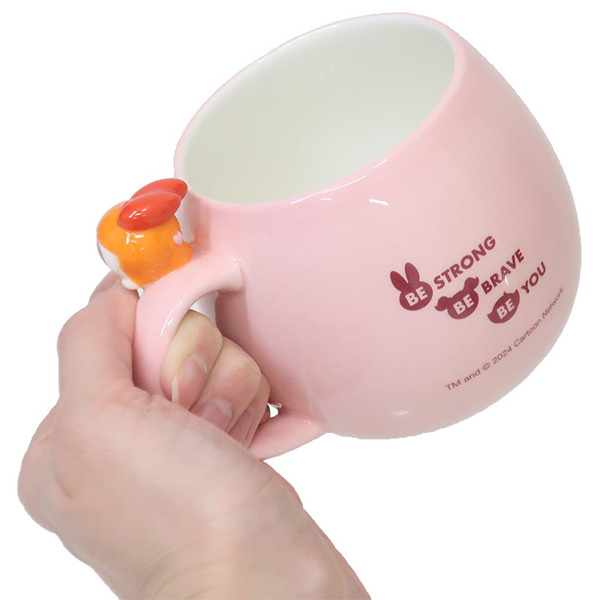 飛天小女警造型杯緣馬克杯(花花)