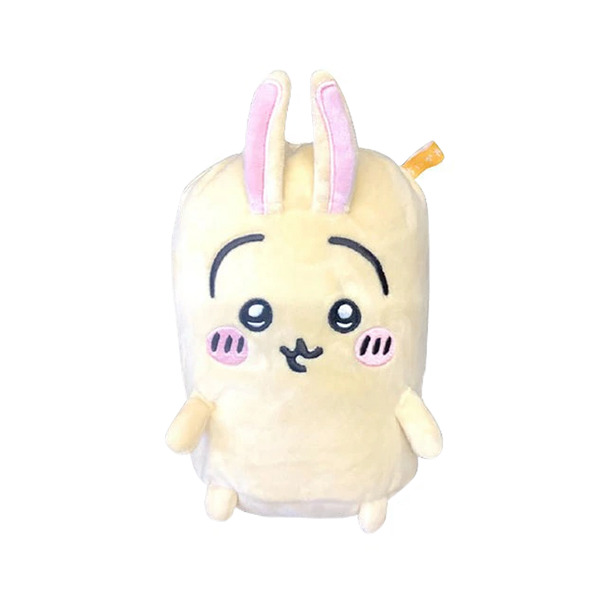 吉伊卡哇粉彩絨毛毯附玩偶束口收納袋(烏薩奇)