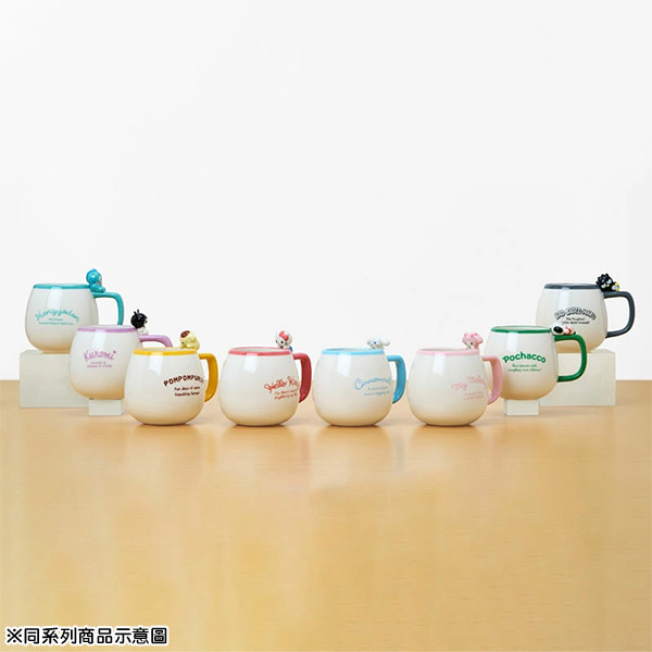 美樂蒂杯緣玩偶陶瓷馬克杯