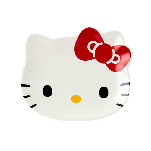 HELLO KITTY造型陶瓷盤(大臉)
