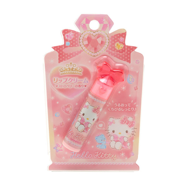 HELLO KITTY兒童用保濕護唇膏(草莓香)