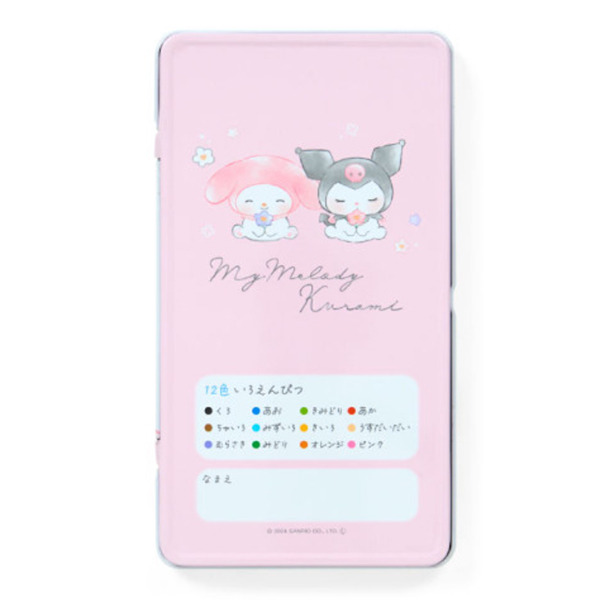 美樂蒂&酷洛米12色色鉛筆組(花環)