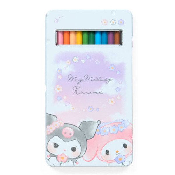 美樂蒂&酷洛米12色色鉛筆組(花環)