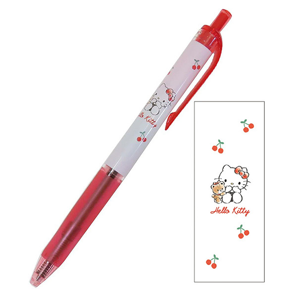 HELLO KITTY*UNI JETSTREAM黑色原子筆