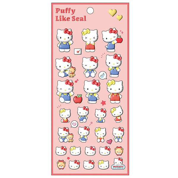 HELLO KITTY 3D風裝飾貼紙(Puffy Like Seal)